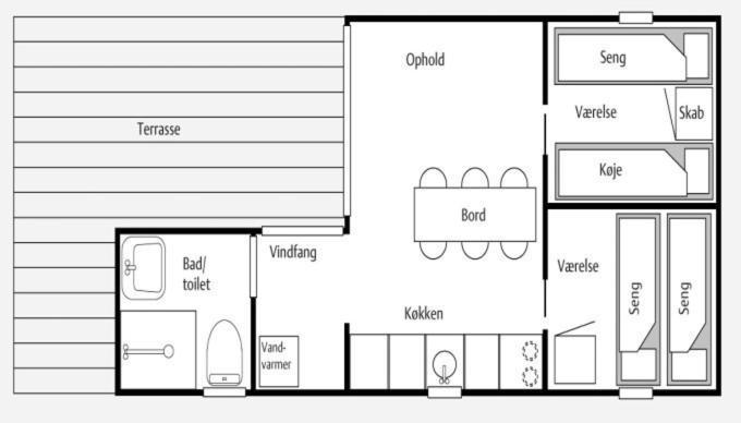 Ostersoparken Camping Hotel Gedser Habitación foto